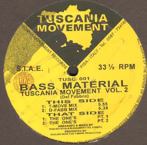 BASS MATERIAL - Tuscania Movement Volume 2