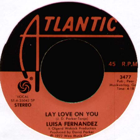 LUISA FERNANDEZ - Lay Love On You / Make Me Feel Alright