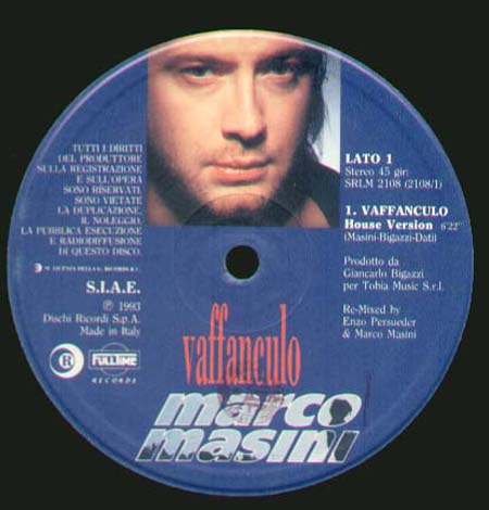 MARCO MASINI - Vaffanculo (Radio, House Version)