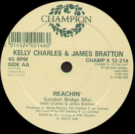 KELLY CHARLES & JAMES BRATTON - Reachin' 