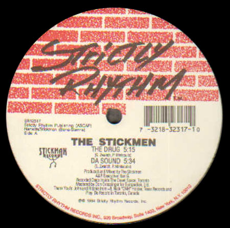 THE STICKMEN - The Drug / Turn Your Back 