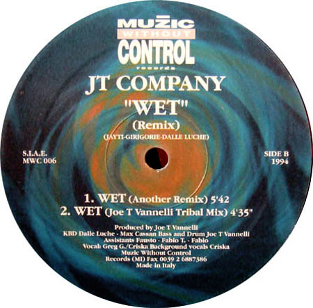 JT COMPANY - Wet (Remix)