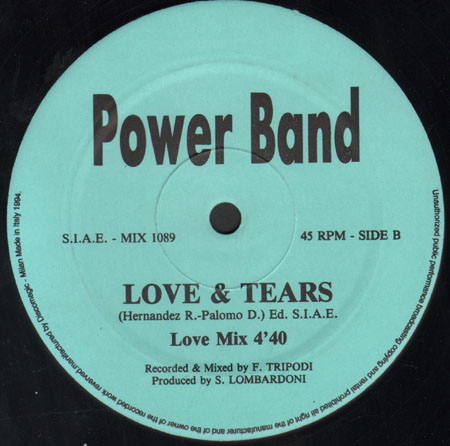 POWER BAND - Love & Tears