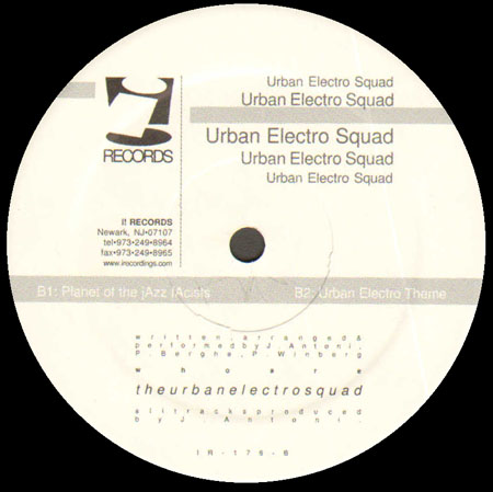 URBAN ELECTRO SQUAD - The Urban Electro Squad EP
