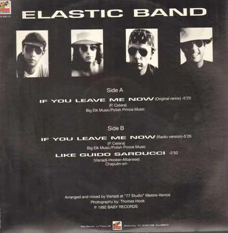 ELASTIC BAND   - If You Leave Me Now