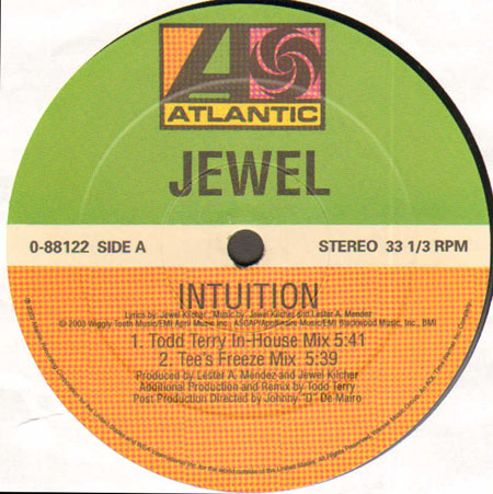 JEWEL - Intuition (Todd Terry, Markus Schulz, Gabriel&Dresden Rmxs)