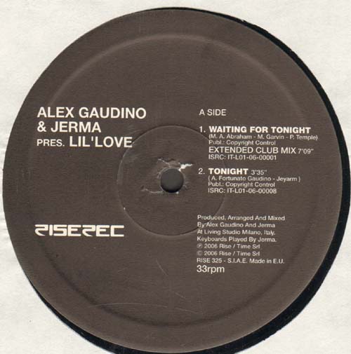 ALEX GAUDINO - Waiting For Tonight - With Jerma Pres. Lil' Love
