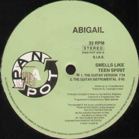 ABIGAIL - Smells Like Teen Spirit