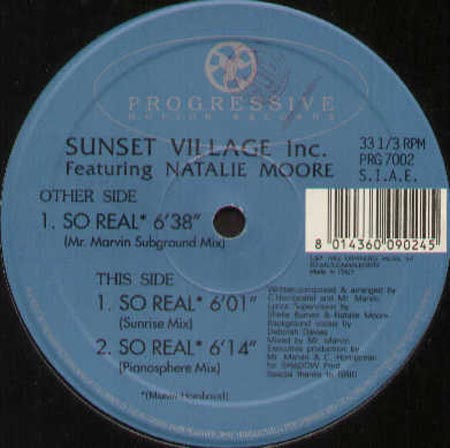 SUNSET VILLAGE INC. - So Real, Feat. Natalie Moore 