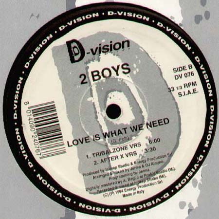 2 BOYS - Love Is What We Need