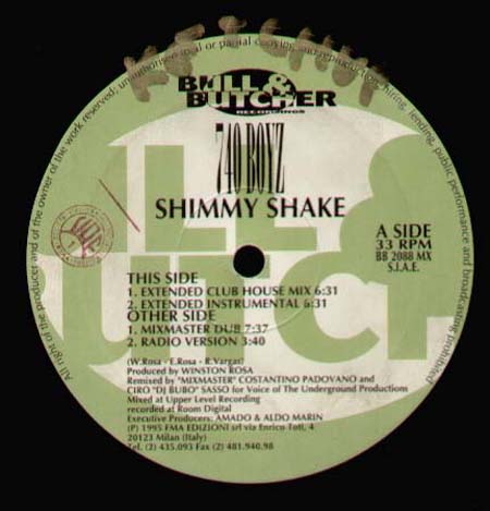 740 BOYZ - Shimmy Shake 