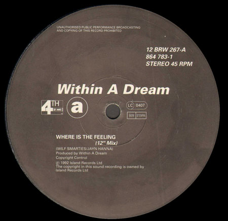 WITHIN A DREAM - Where Is The Feeling