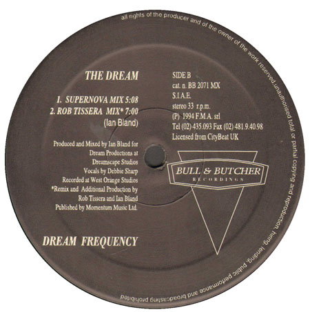 DREAM FREQUENCY - Good Times / The Dream (Rob Tissera, Supernova Mixes) 