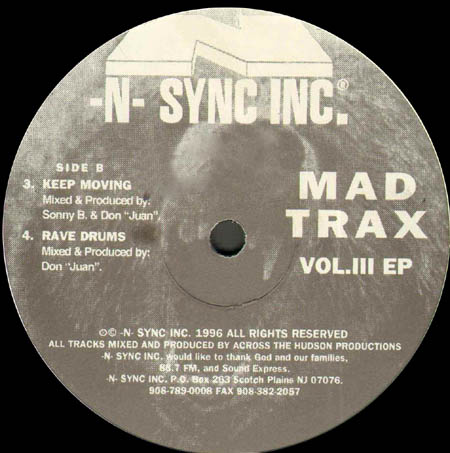 VARIOUS (DJ BIRD / JASON AJ SUMMERS / DON JUAN & SONNY B.) - Mad Trax Vol. III EP