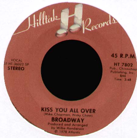 BROADWAY - Love Bandit / Kiss You All Over