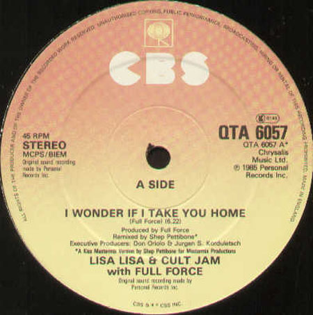 LISA LISA & CULT JAM - I Wonder If I Take You Home (Remixes), With Full Force