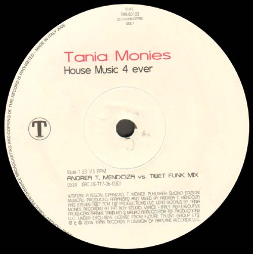 TANIA MONIES - House Music 4 Ever
