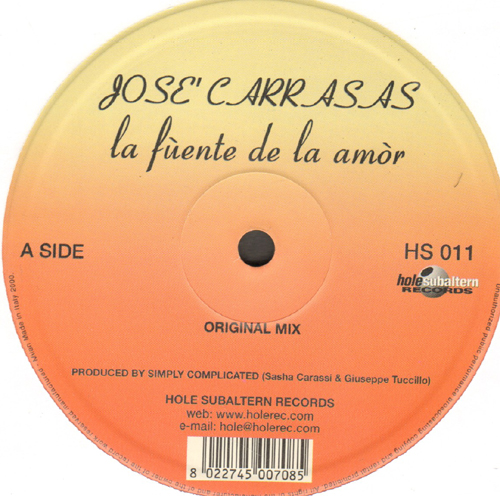 JOSE CARRASAS - La Fuente De La Amor