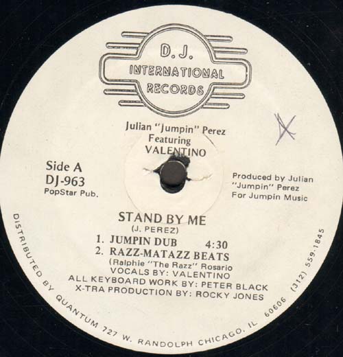 JULIAN JUMPIN PEREZ - Stand By Me, Feat. Valentino