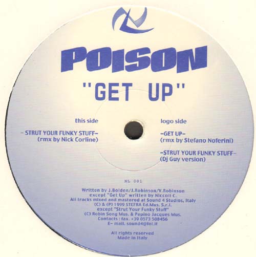 POISON - Get Up / Strut Your Funky Stuff