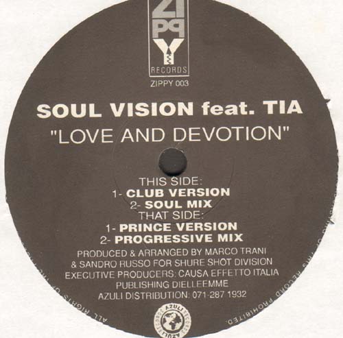 SOUL VISION - Love And Devotion