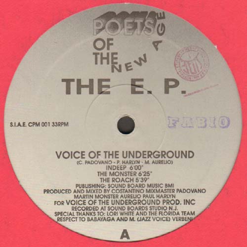 VOICE OF THE UNDERGROUND - The EP