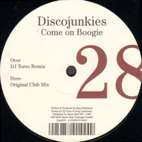 DISCOJUNKIES - Come On Boogie