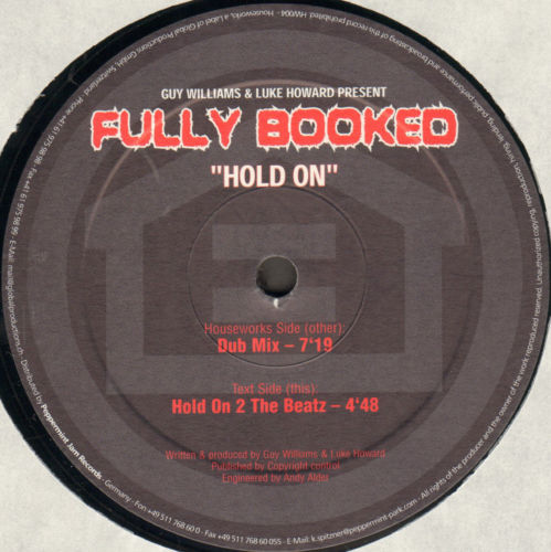 FULLY BOOKED - Hold On