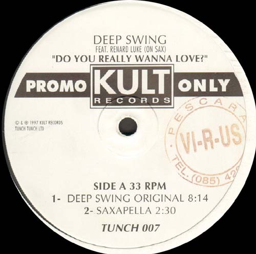 DEEP SWING - Do You Really Wanna Love? Feat. Renard Luke