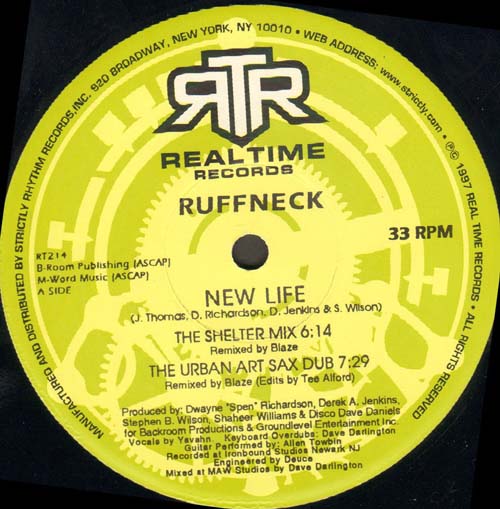 RUFFNECK - New Life (Only Disk One)