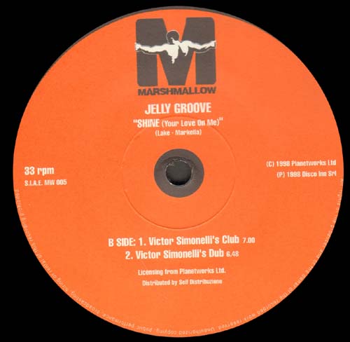 JELLY GROOVE - Shine (Your Love On Me)