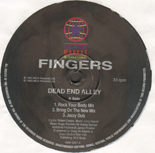 MR.FINGERS - Dead End Alley