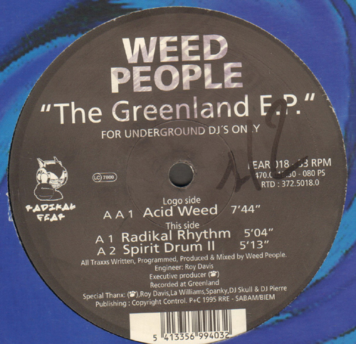 WEED PEOPLE - The Greenland EP