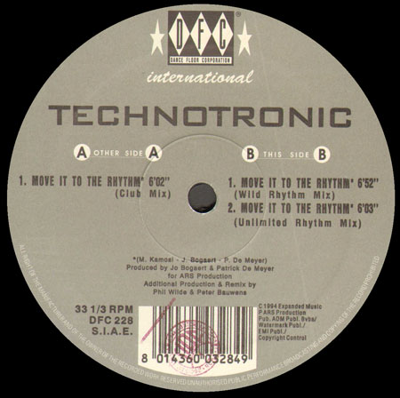 TECHNOTRONIC - Move It To The Rhythm, Feat. Ya Kid K