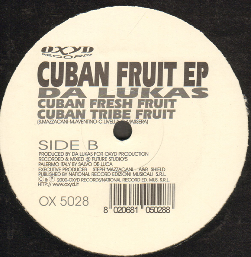 VARIOUS - Cuban Fruit EP