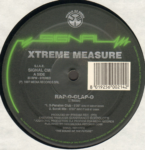 XTREME MEASURE - Rap-O-Clap-O