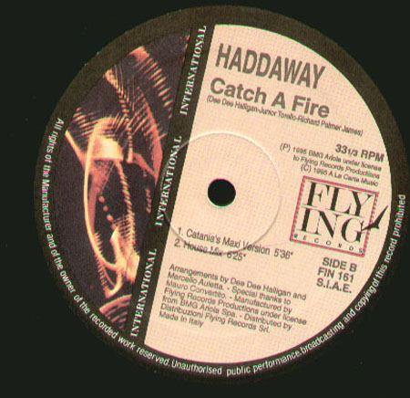 HADDAWAY - Catch A Fire 
