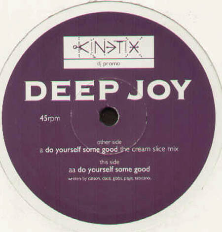 DEEP JOY - Do Yourself Some Good