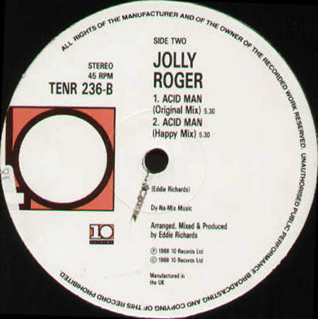 JOLLY ROGER - Acid Man (Techno Mix)