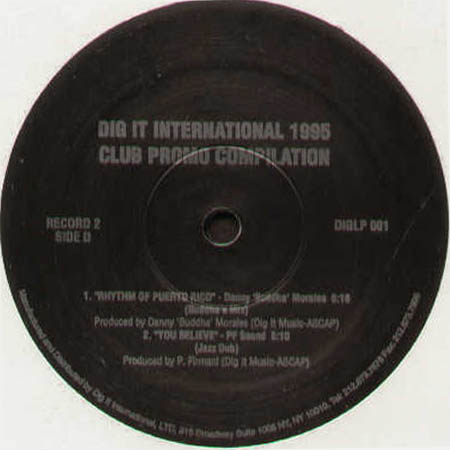 VARIOUS (JUNIOR VASQUEA,KINGSIZE,JAZZ VOICE,DANNY BUDDHA MORALES,EDDIE EZ MATOS,JOHN ROC MATEO) - Dig It International 1995 Club Compilation