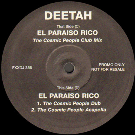 DEETAH - El Paraiso Rico (Ashley Beedle Rmxs)