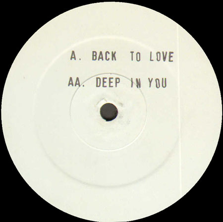 UNKNOWN ARTIST - Back To Love / Deep In You