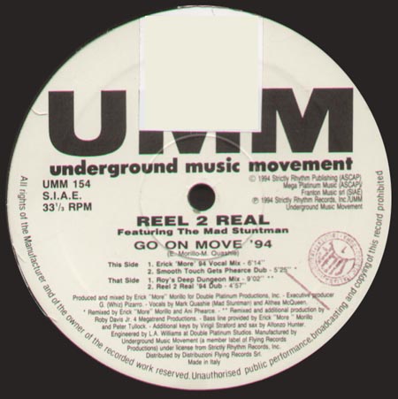 REEL 2 REAL - Go On Move '94, Feat. The Mad Stuntman