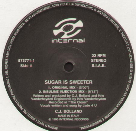 C.J. BOLLAND - Sugar Is Sweeter