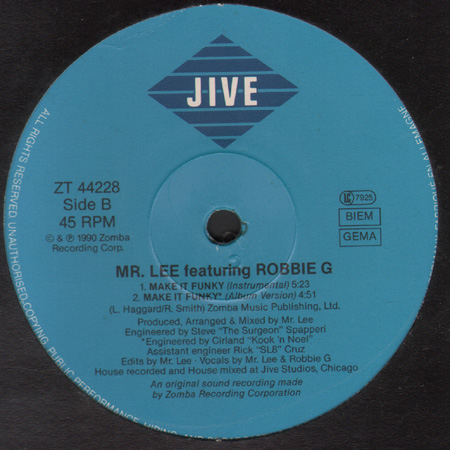 MR. LEE - Make It Funky