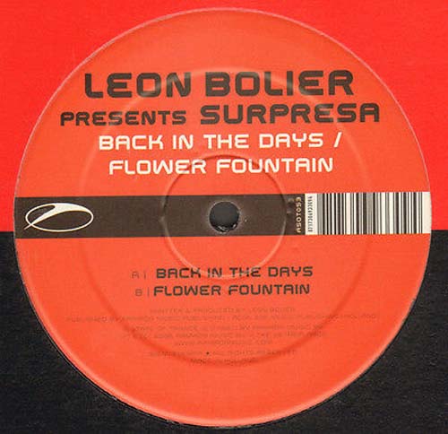 LEON BOLIER - Back In The Days / Flower Fountain