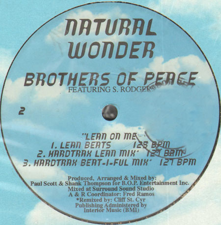 BROTHERS OF PEACE - Lean On Me