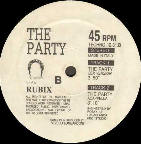 RUBIX - The Party