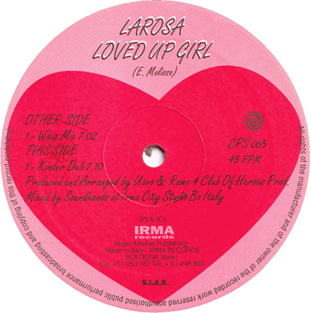 LAROSA  - Loved Up Girl