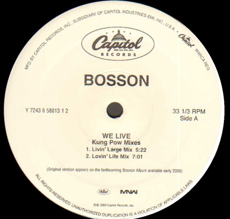 BOSSON - We Live